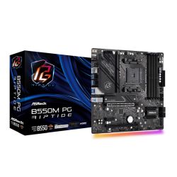 ASRock B550M Phantom Gaming Riptide AM4 Micro ATX Motherboard 2.5GB LAN ASRock B550M Phantom Gaming Riptide AM4 Micro ATX Motherboard 2.5GB LAN